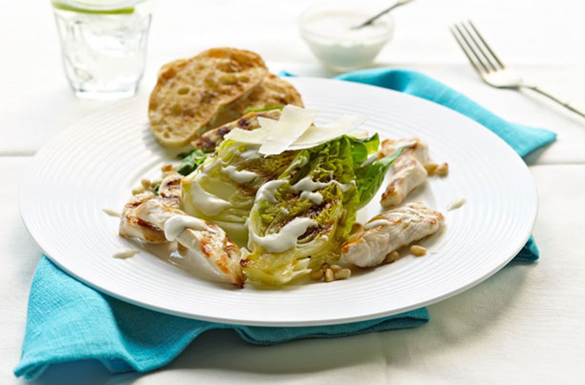 Pizza Express warm Caesar salad Italian Recipes GoodtoKnow