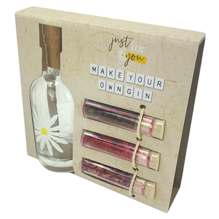 A Make Your Own Gin Kit available from Tesco for Mother's Day