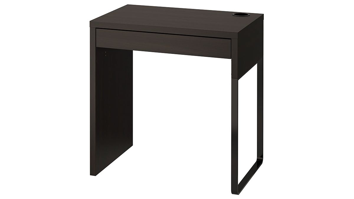The Ikea Micke Desk can fit just about anywhere