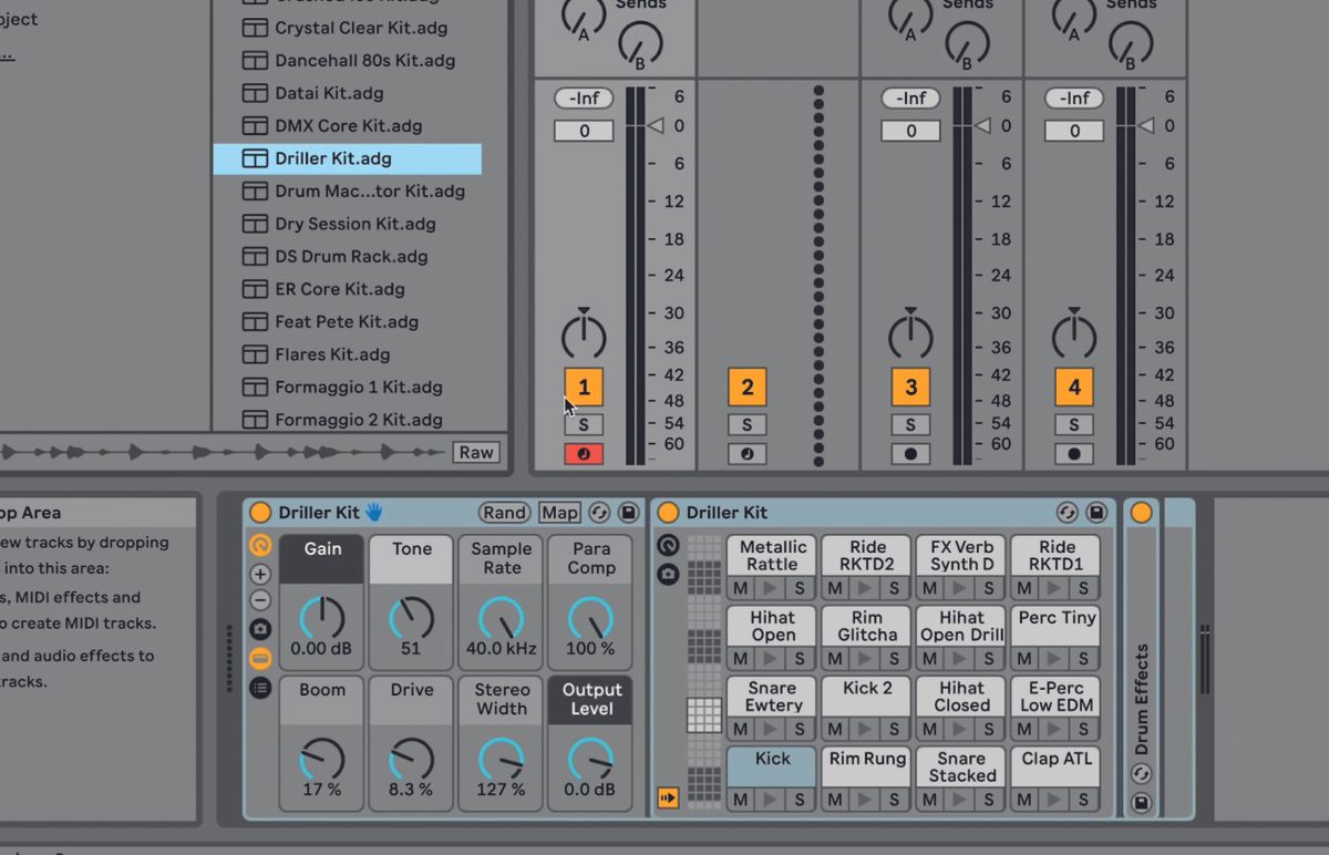 How to make a track in Ableton Live 11 Lite: programming a beat in no ...