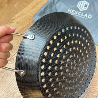 Testing the Hexclad BBQ pan at home