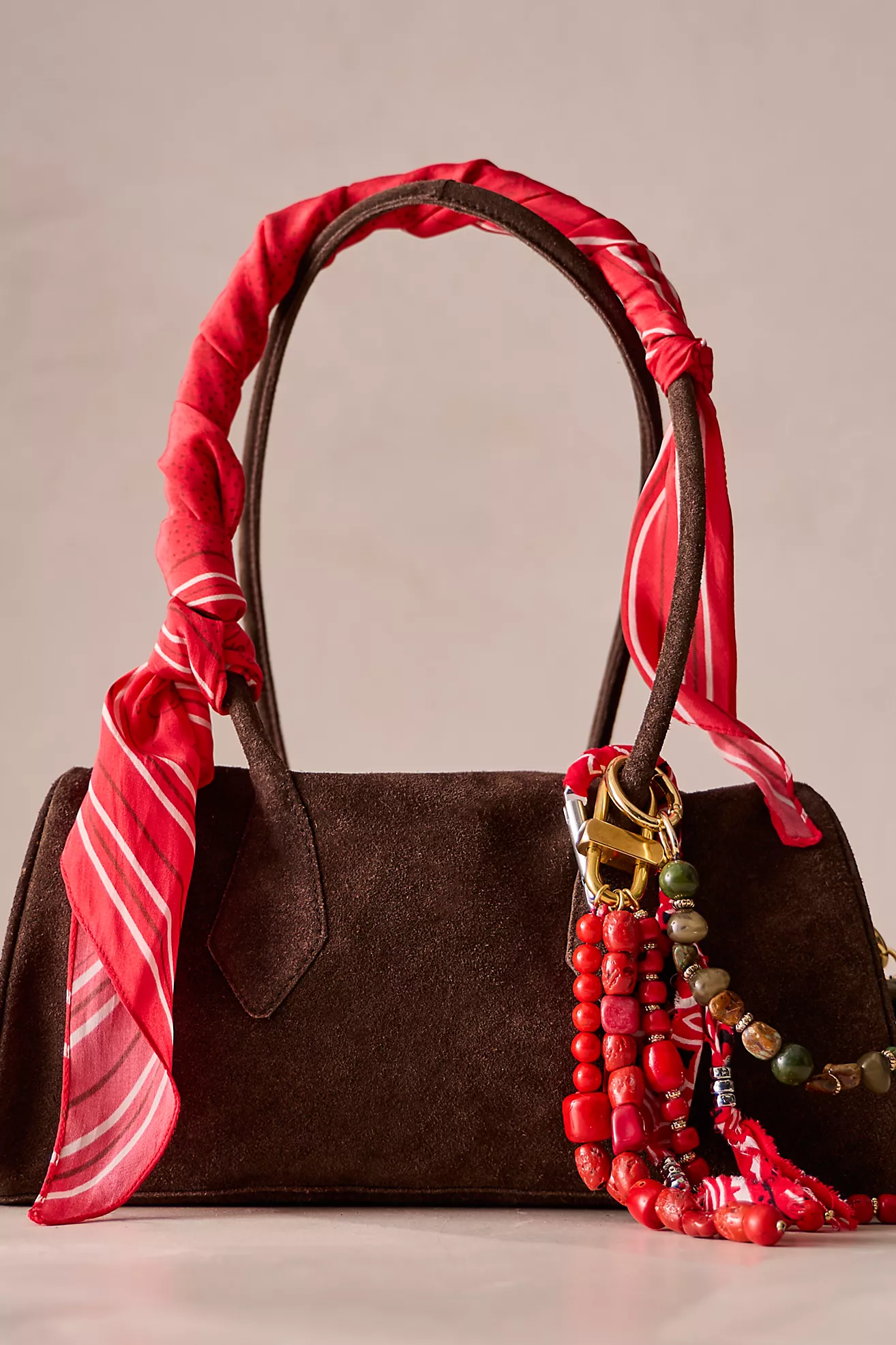 Sierra Suede Shoulder Bag