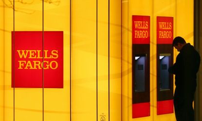Wells Fargo beat expectations, but revenue slipped slightly. 