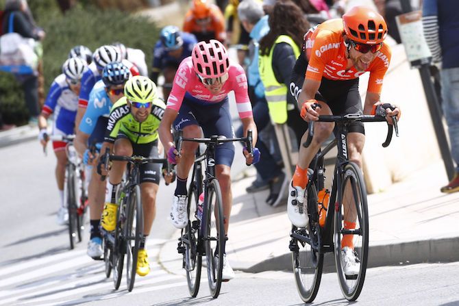 CCC Team's Laurens ten Dam leads the way at the 2019 Volta a Catalunya