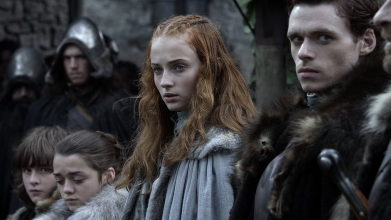 Sophie Turner as Sansa in Game of Thrones Pilot