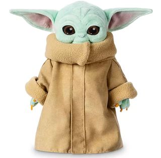 Baby Yoda plush toy from Disney+