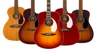 Fender 2023 California Series acoustic guitars