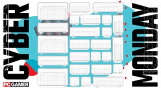 Vtopmart drawer organisers on a Cyber Monday background