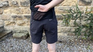 Scott gravel tuned shorts rear pocket