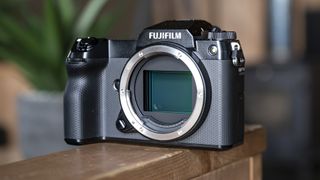 Fujifilm GFX100S II camera no lens attached