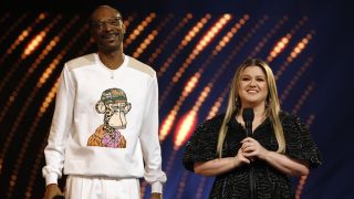 American Song Contest co-hosts Snoop Dogg and Kelly Clarkson