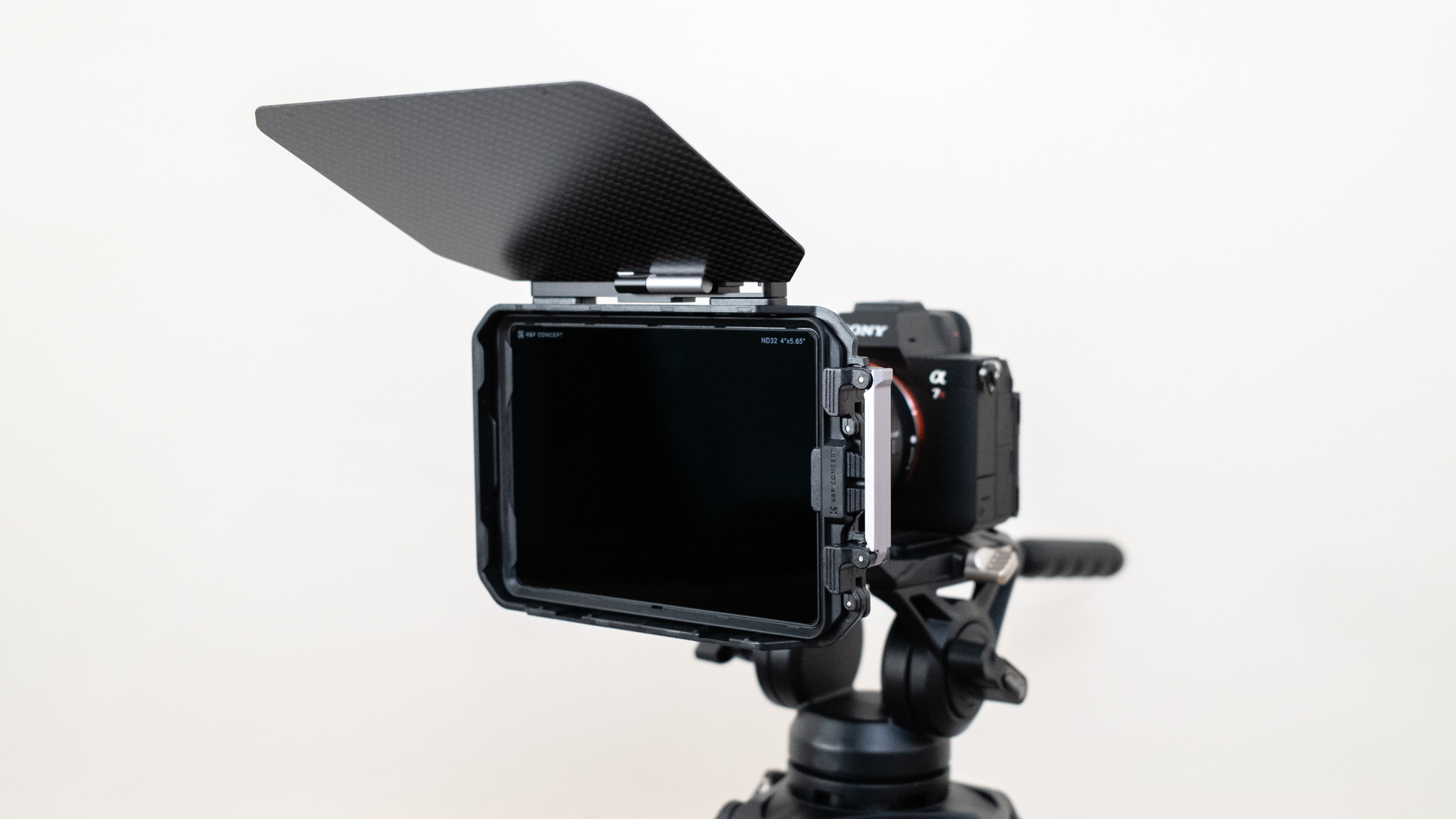 K&amp;F Concept Matte Box Kit attached to a camera