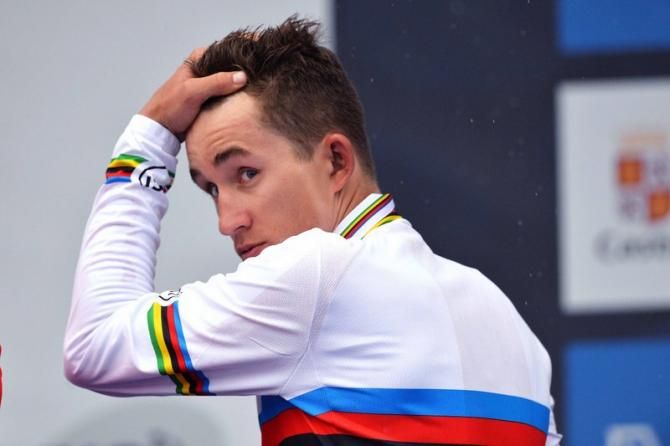 Michal Kwiatkowski (Poland) still coming to terms with his big win