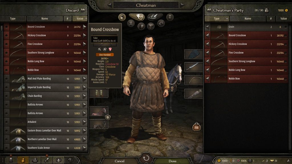 Mount & Blade 2 Bannerlord cheats and console commands PC Gamer