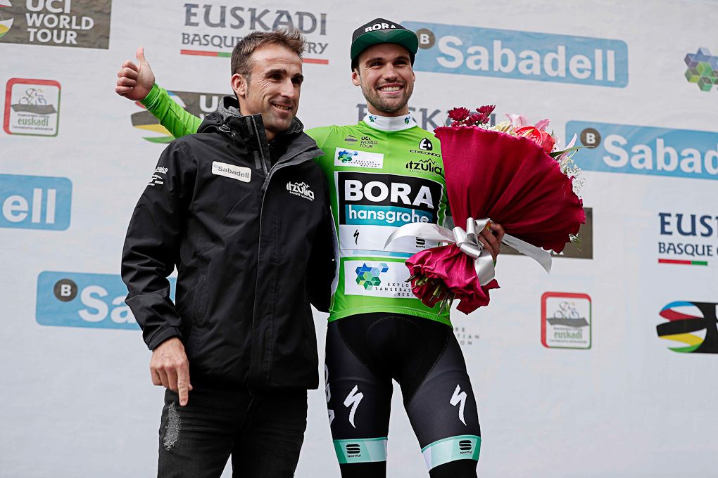 Max Schachmann in green at Pais Vasco