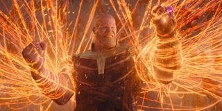 Thanos vs Doctor strange infinity war movie