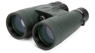 Celestron Nature DX 10x56 Binoculars on a white background. Amazon Prime day offers 39% off on these binoculars.