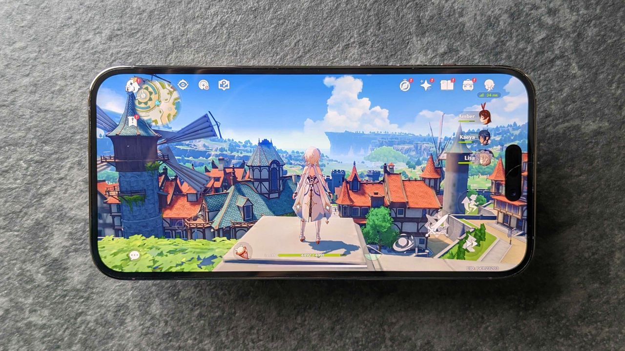 iPhone 14 Pro Max review Genshin Impact