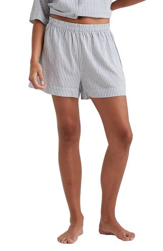 Sabine Stripe Seersucker Pajama Shorts