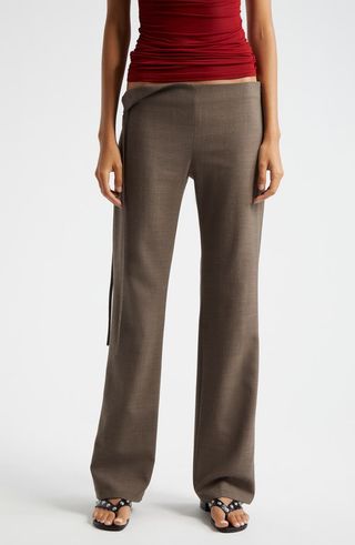 Side Tie Trousers