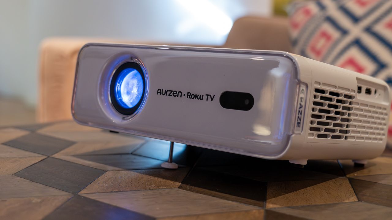 Aurzen Roku TV Smart Projector