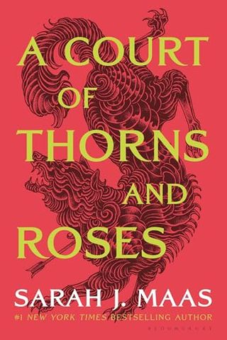 A Court of Thorns and Roses first book cover