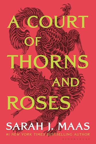 A Court of Thorns and Roses first book cover