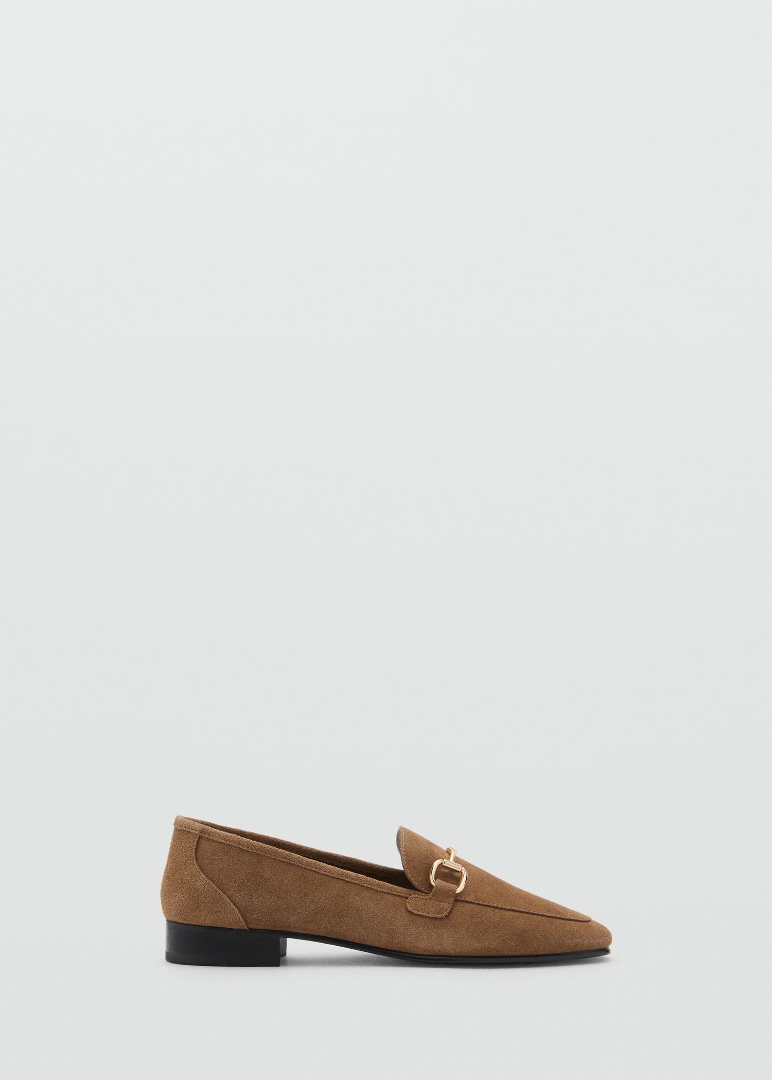Suede Moccasins With Buckle - Women | Mango United Kingdom
