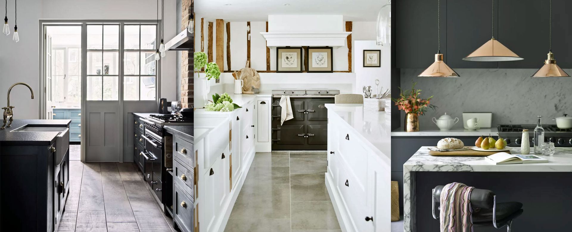 Black and white kitchen ideas: 10 beautiful designs | Homes & Gardens