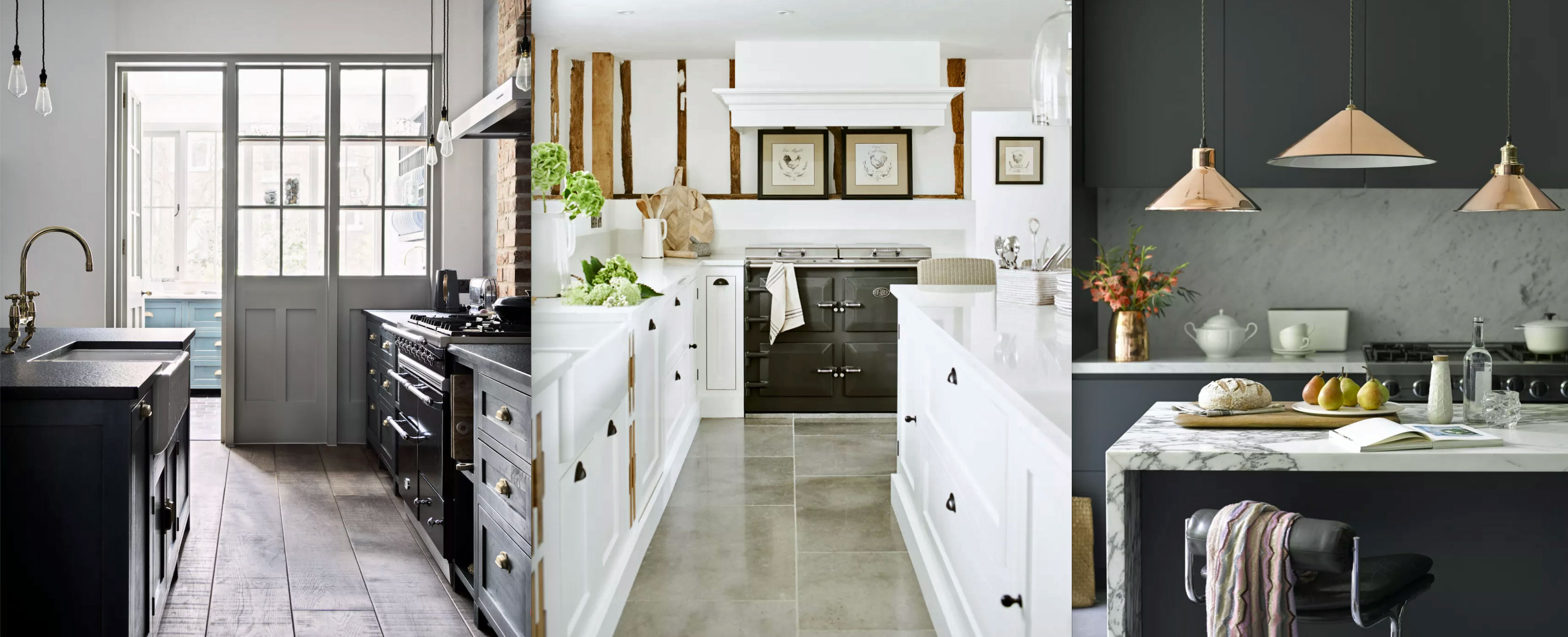 Black and White Kitchen Decor Inspiration