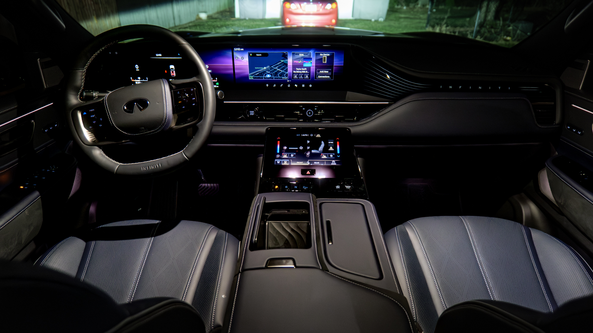 2026 Infiniti QX80 test drive.