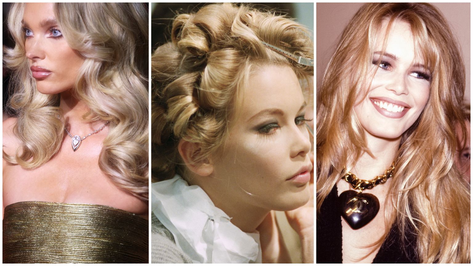 Model achieving a voluminous ’90s-inspired blowout using a blow‑dryer brush