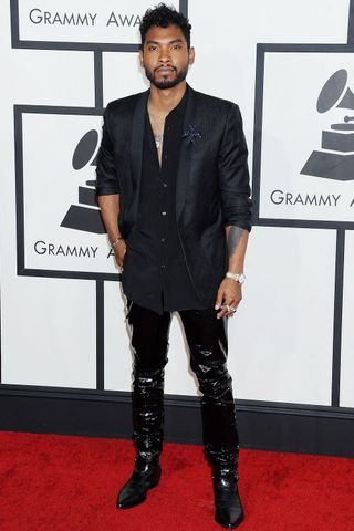 Miguel At The Grammys 2014