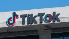 The TikTok logo is seen on the company's U.S. headquarters in Culver City, California.
