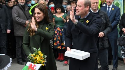 The Duke and Duchess of Cambridge Visit Wales