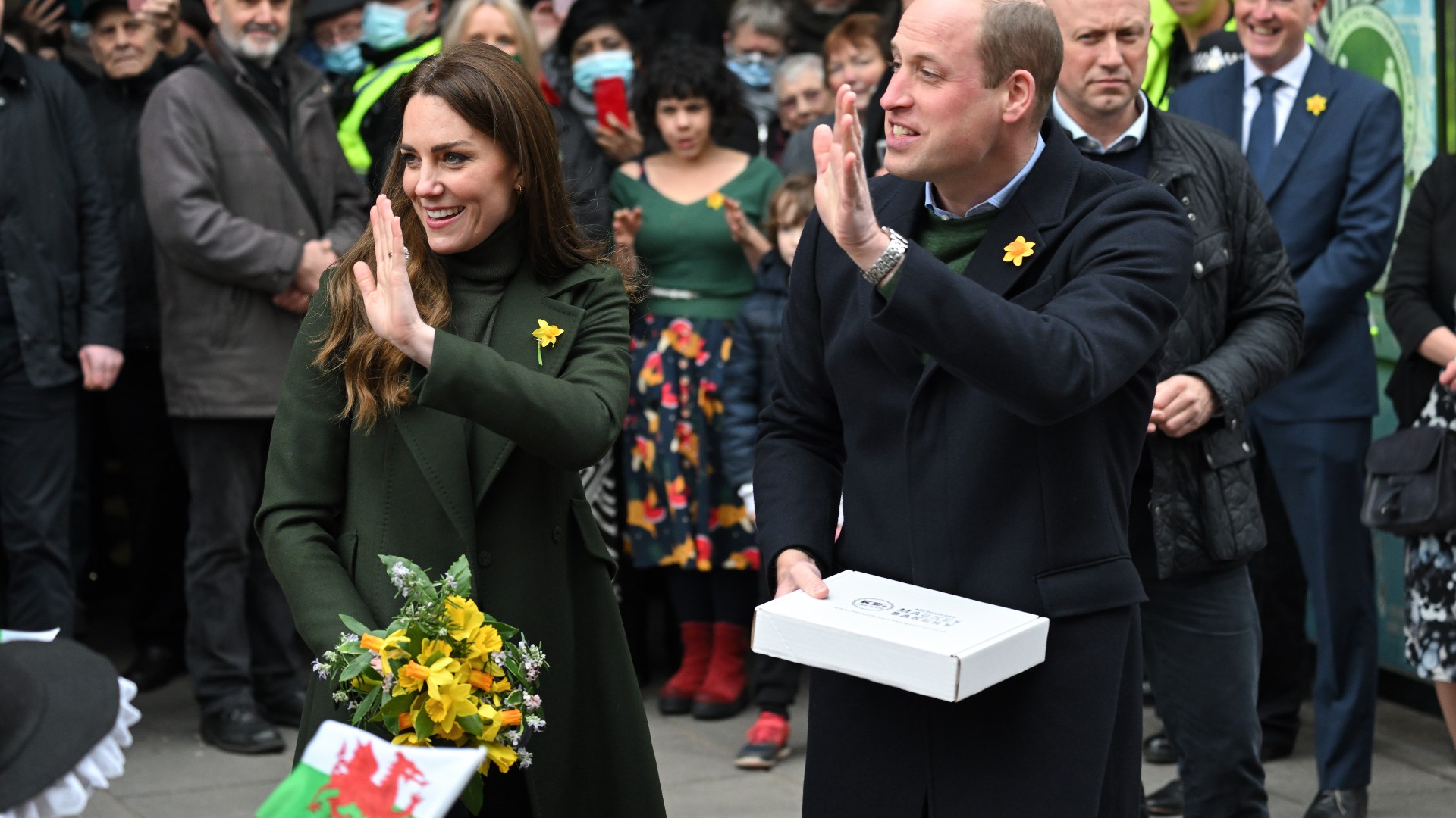 Kate Middleton and Prince William Were 