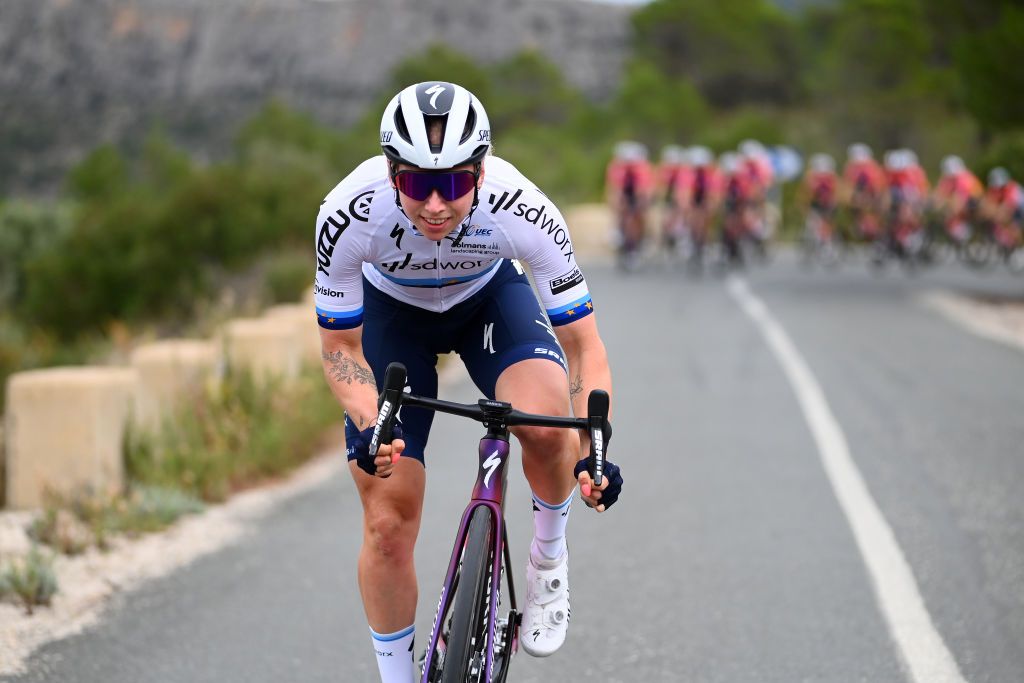 ALTEA SPAIN DECEMBER 08 Lorena Wiebes of Netherlands during the Team SD Worx 2023 Training Camp on December 08 2022 in Altea Spain Photo by Tim de WaeleGetty Images