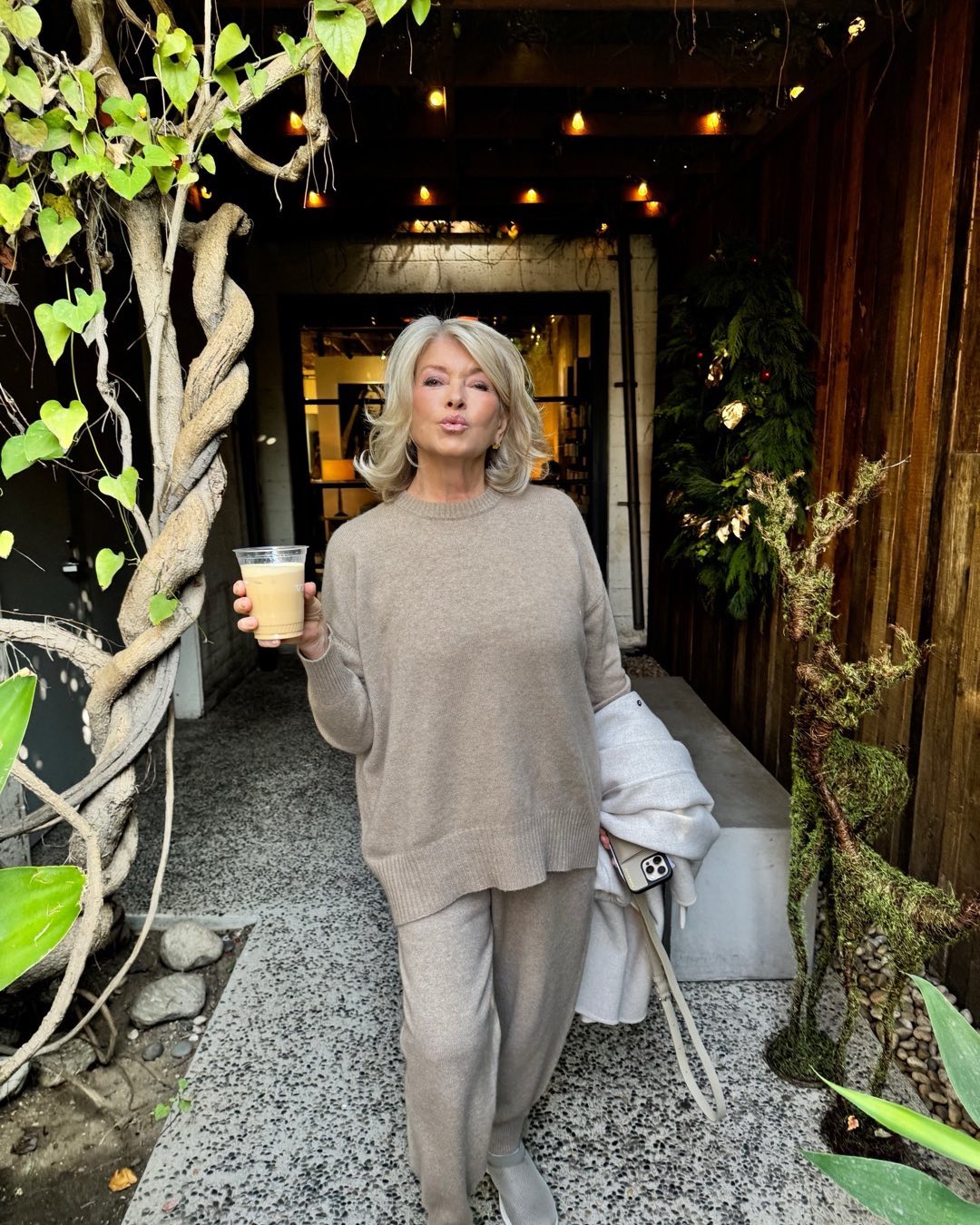 Martha Stewart&#039;s December 2024 travel look