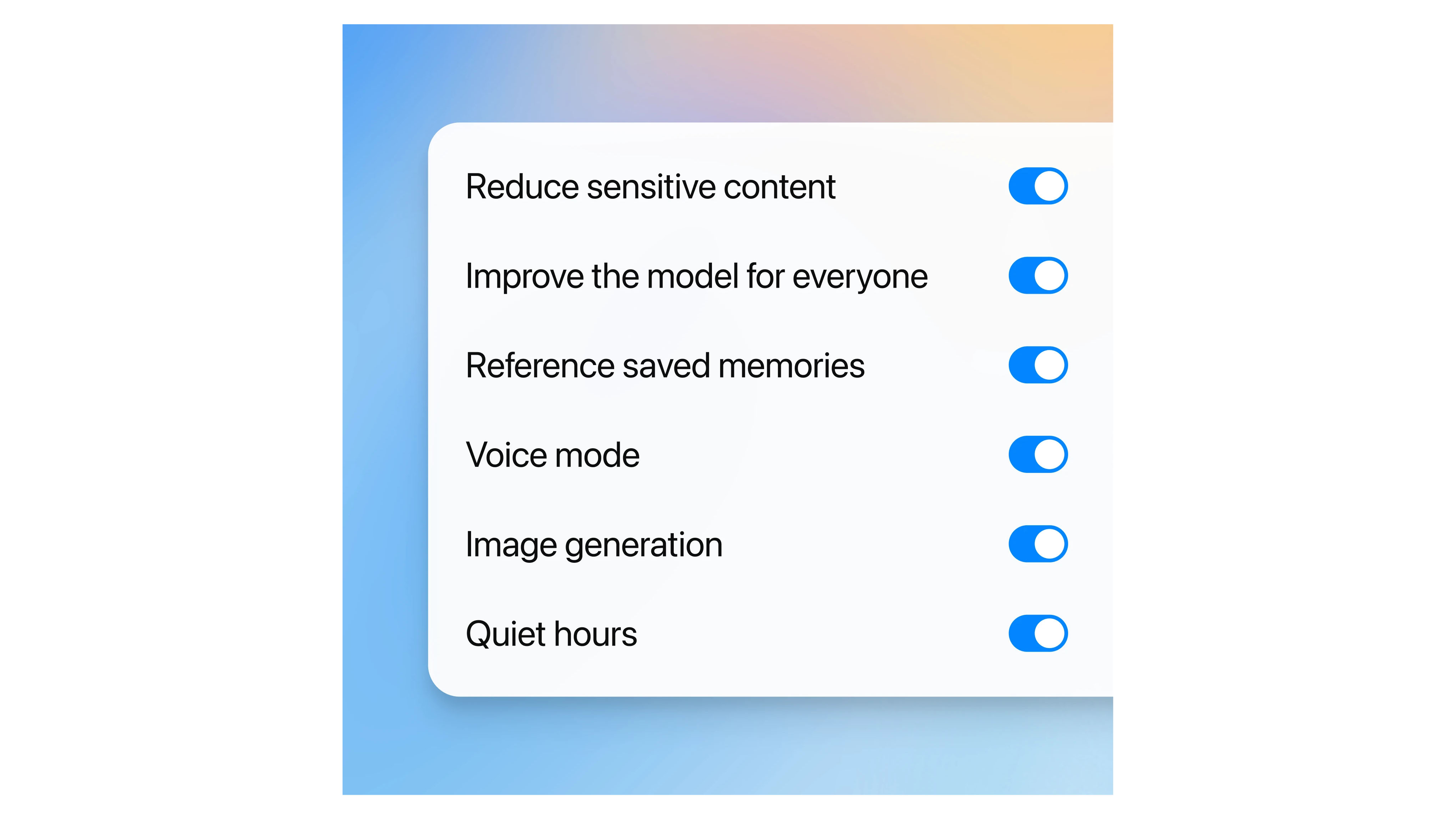 ChatGPT parental controls options