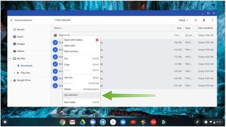 Chromebook How To Zip Files