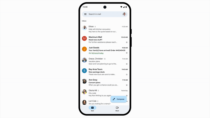 Gmail's new Manage Subscriptions feature