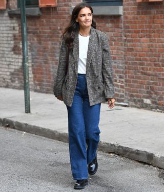 Katie Holmes wearing Reformation