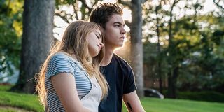 Josephine Langford and Hero Fiennes Tiffin in After movie