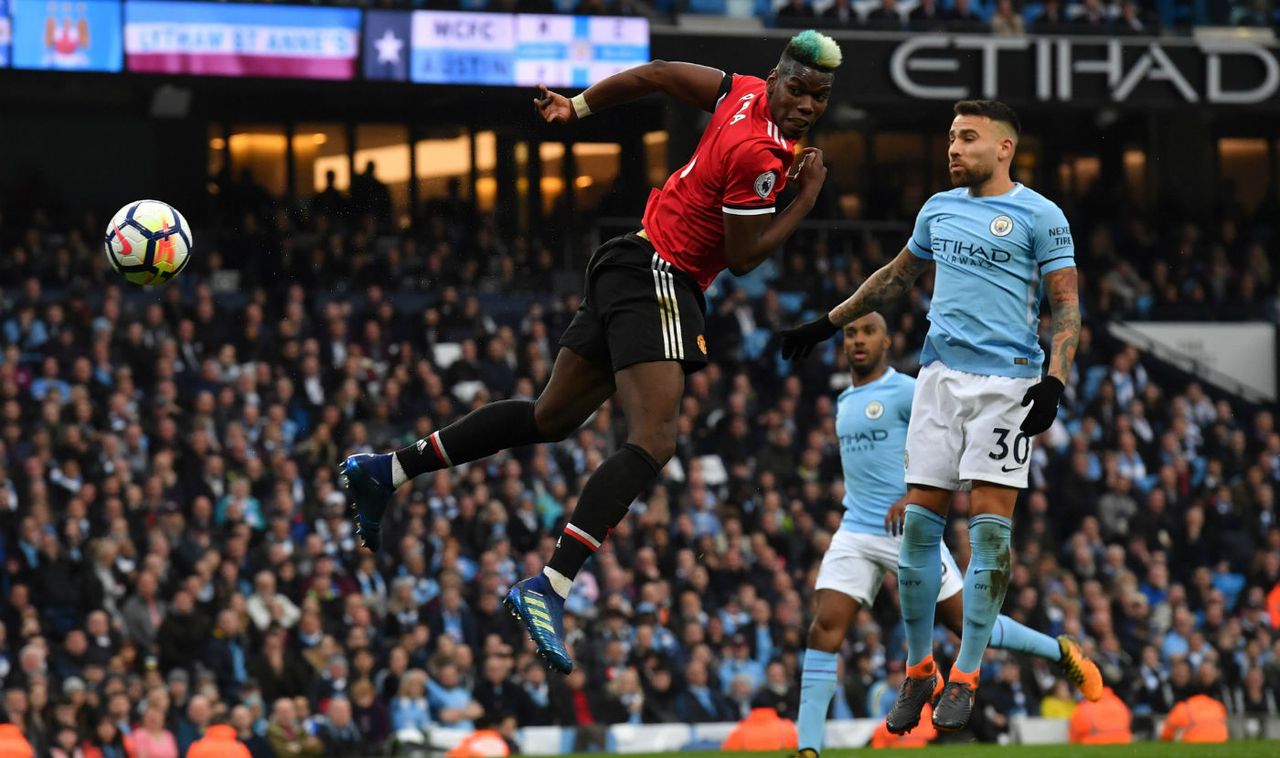 Paul Pogba Manchester United Man City