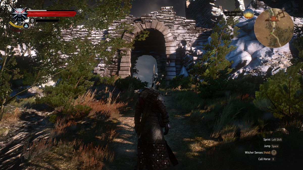 The Witcher 3 ursine silver sword