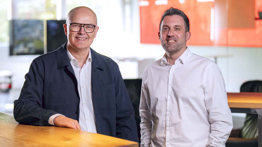 Riedel Group COO Frank Eischet (L.) and CFO Marc Engroff