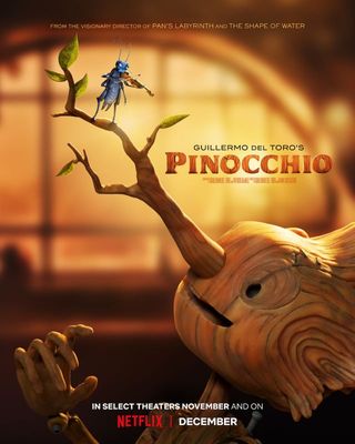 Guillermo del Toro's Pinocchio poster