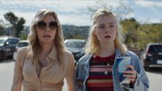 Michelle Pfeiffer and Elle Fanning in Margo’s Got Money Troubles