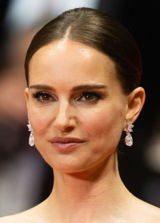 Natalie Portman attends the "May December" red carpet during the 76th annual Cannes film festival at Palais des Festivals on May 20, 2023 in Cannes, France.