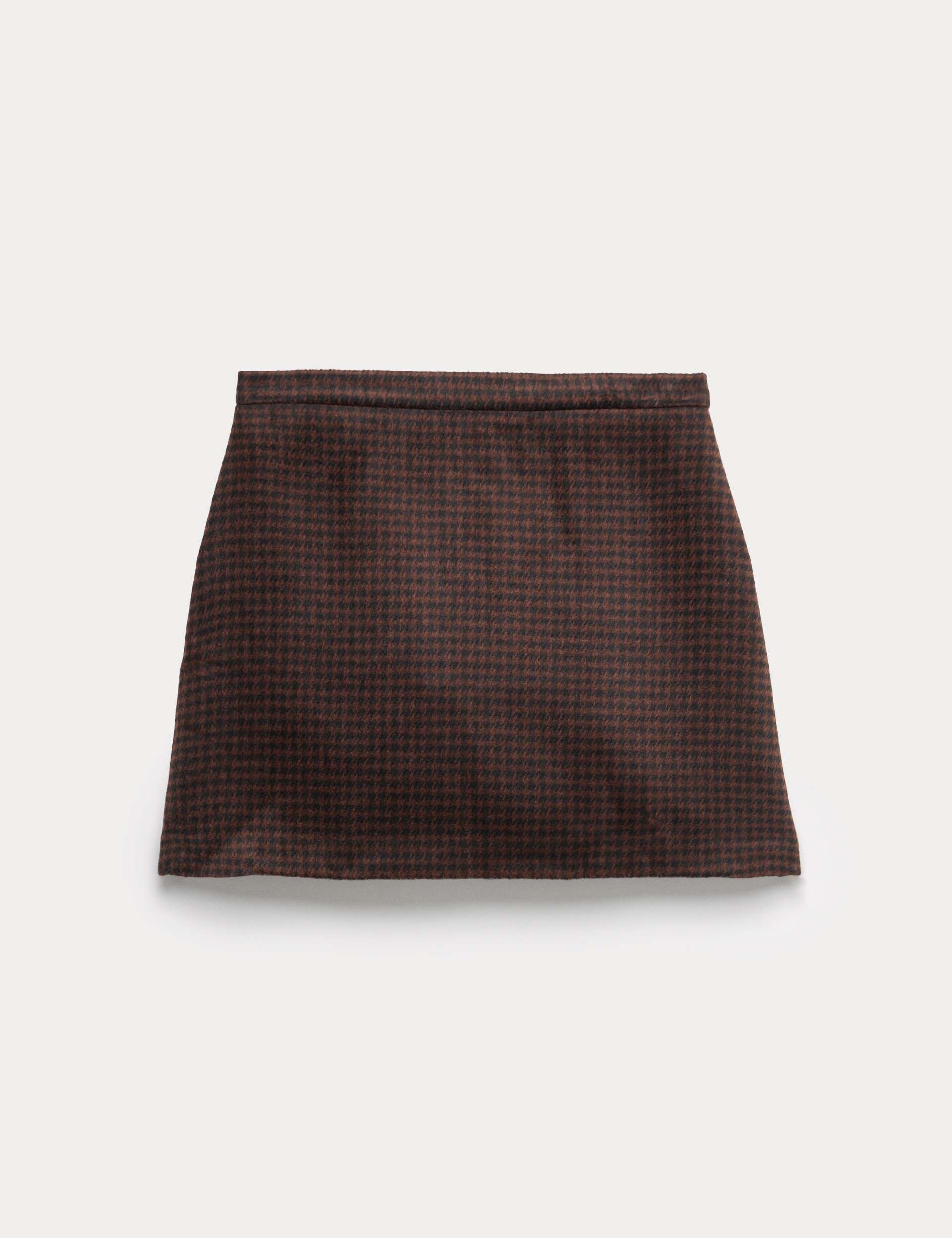 Checked Mini Skirt
